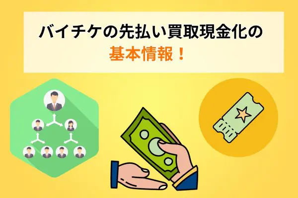 バイチケの先払い買取現金化の基本情報